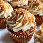 Apple Cinnamon Roll Cupcakes