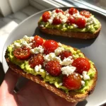 Avocado Toast with Feta and Cherry Tomatoes: A Perfectly Balanced Delight