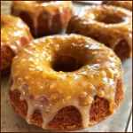 Baked Pumpkin Donuts with Maple Glaze