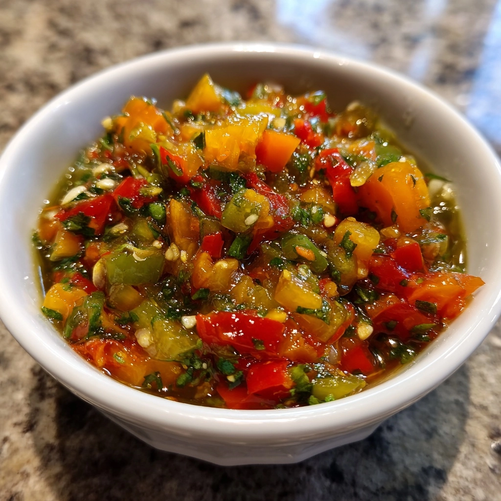 Banana Pepper Relish