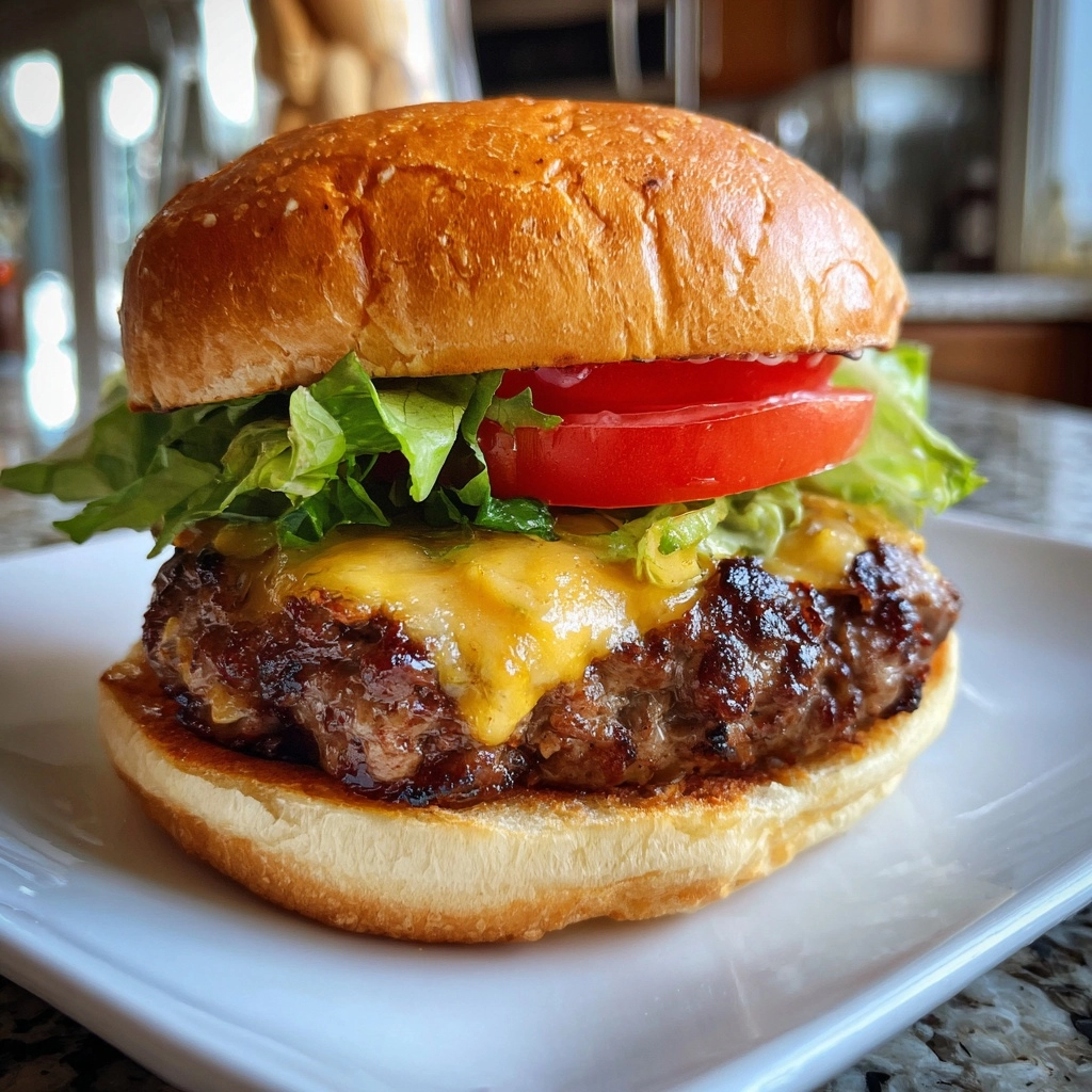Beef Burgers (5 Ingredients)