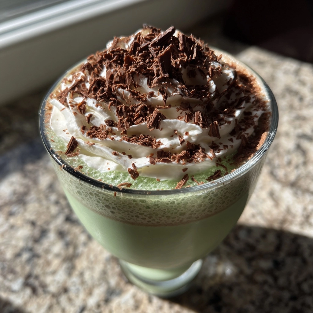 Black Cat Chocolate Mint Milkshake