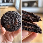 Black Cookies (gluten-free & vegan)