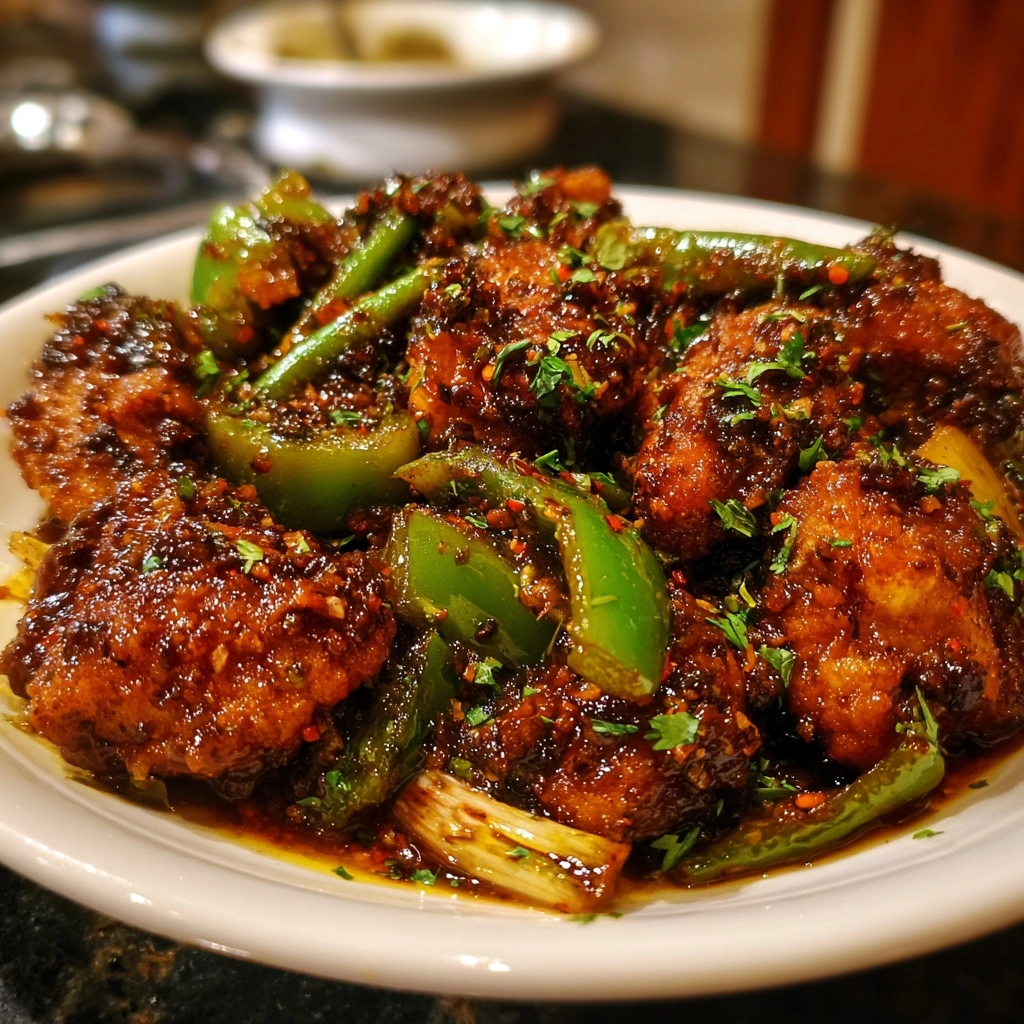 Black Pepper Chicken