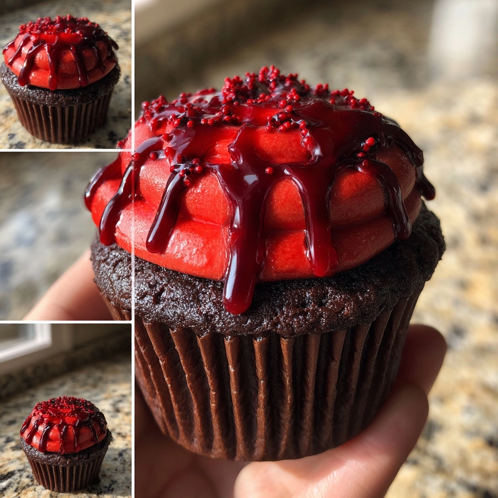 Bloody Halloween Cupcakes – Third Stop on the Right