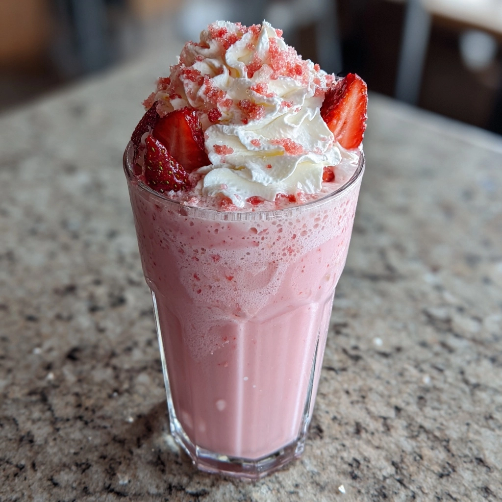 Bloody Strawberry Daiquiri Milkshake