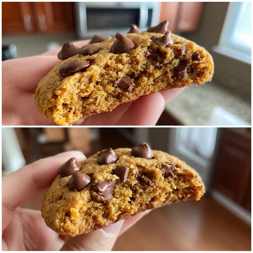 Brown Butter Pumpkin Chocolate Chip Cookies