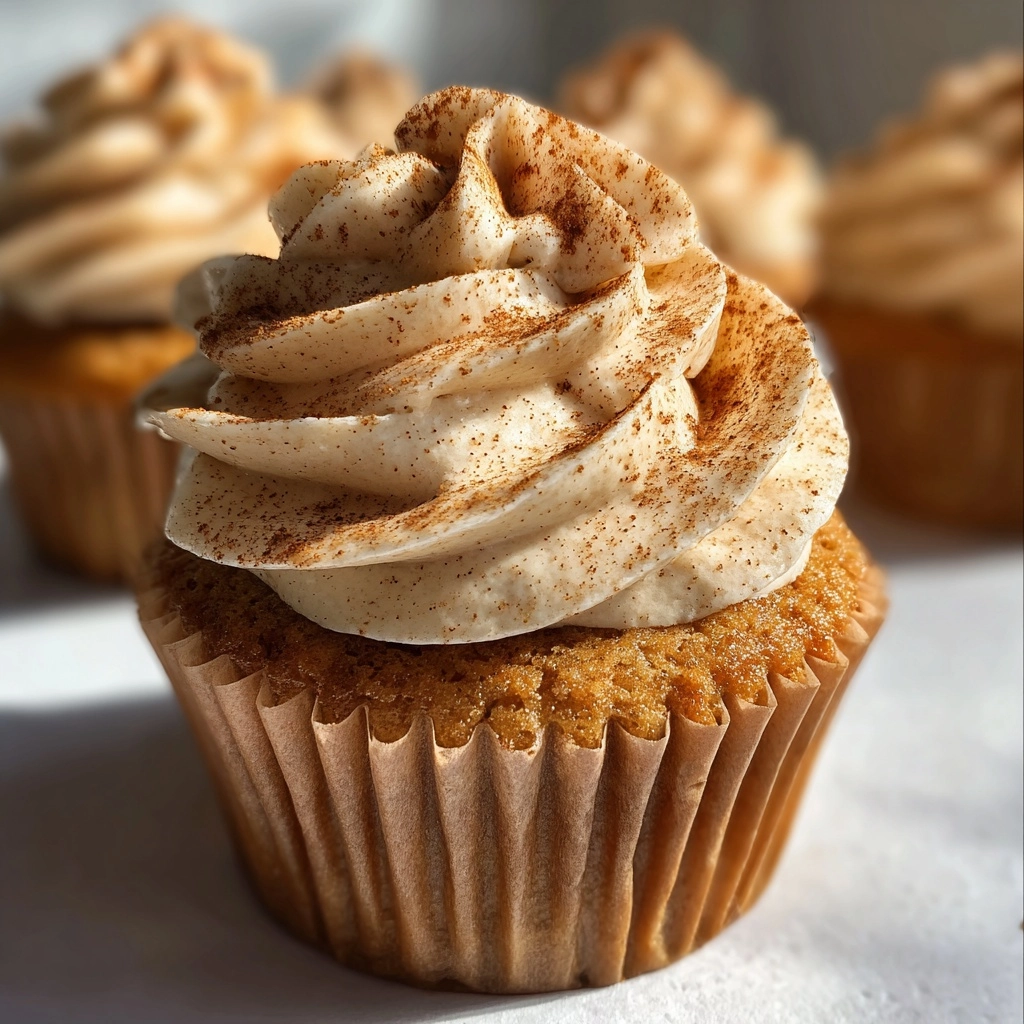 Brown Butter Pumpkin Latte Cupcakes