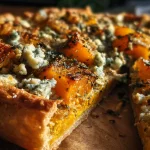 Butternut Squash Blue Cheese Galette
