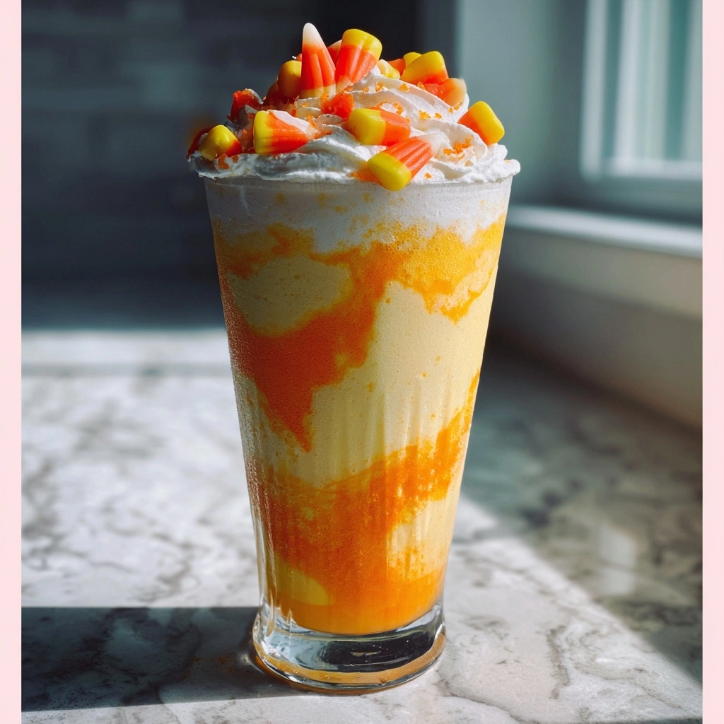 Candy Corn Martini Milkshake