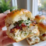 Chicken Bacon Ranch Sliders