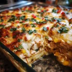 Chicken Burrito Casserole