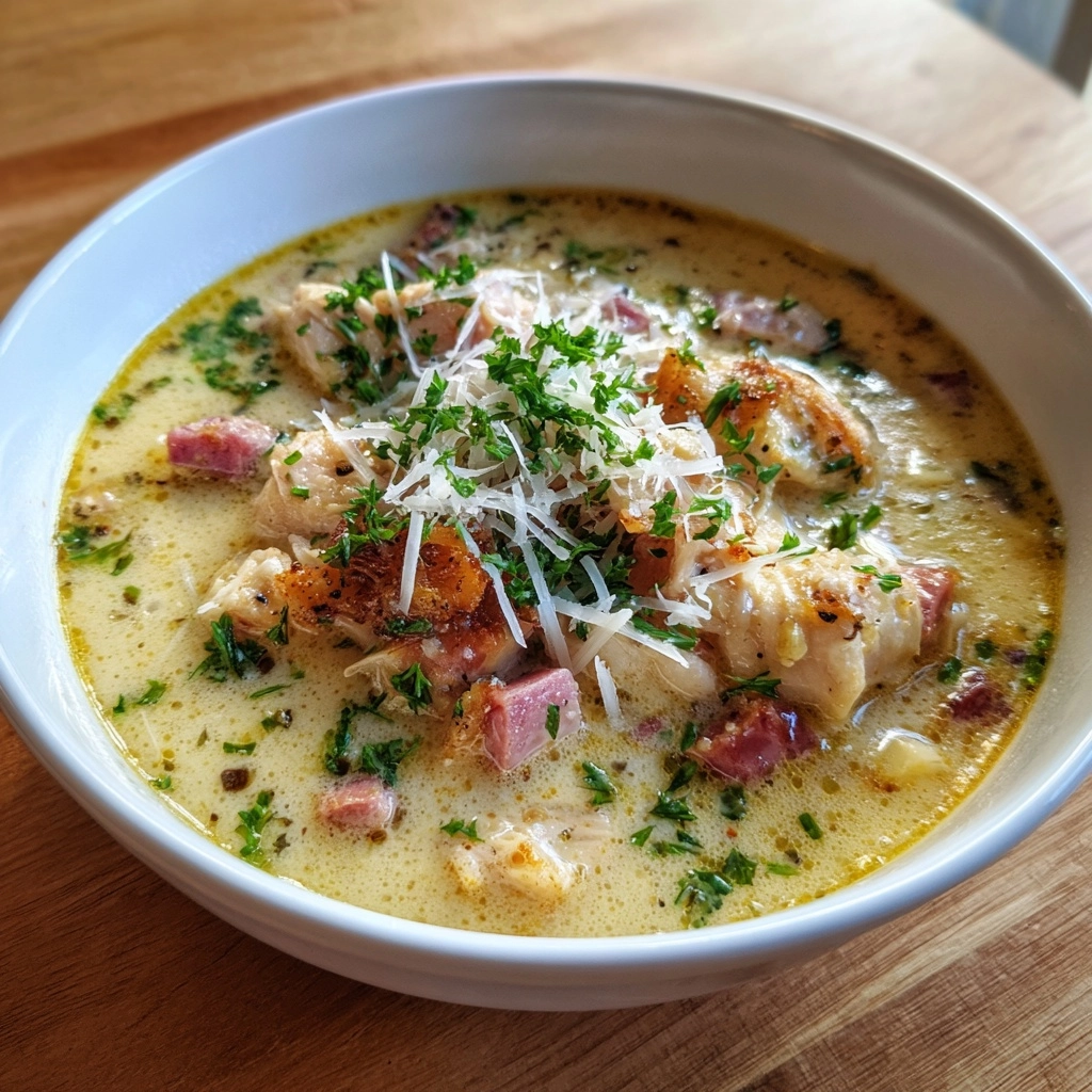 Chicken Cordon Bleu Cream Soup