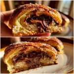 Chocolate Croissant Breakfast Bake