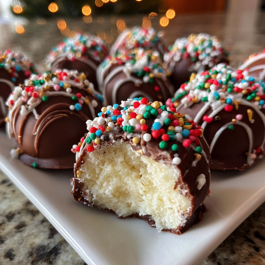 Christmas Oreo Truffles