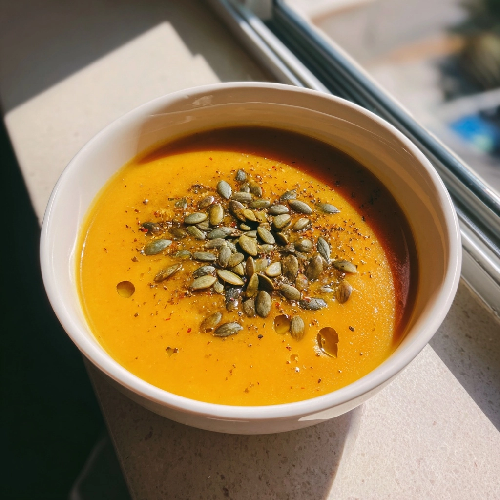 Cozy Anti-Inflammatory Pumpkin Sweet Potato Soup Recipe