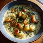Cozy Old-Fashioned Potato Soup Recipe for Chilly Days