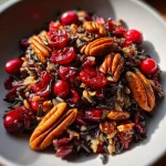 Cranberry Pecan Wild Rice Pilaf