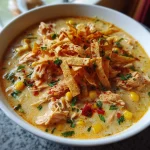 Creamy Chicken Tortilla Soup