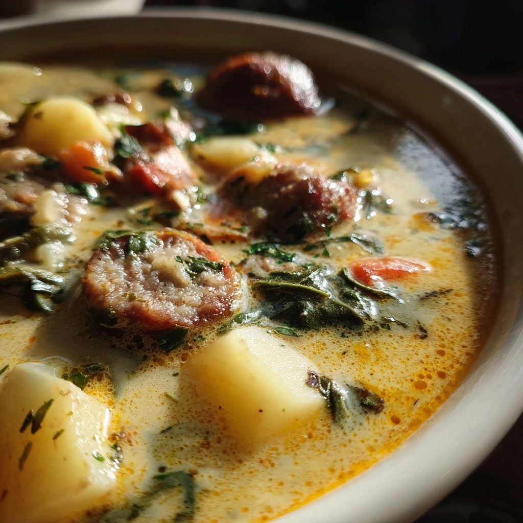 Creamy Italian Sausage & Potato Soup