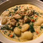 Creamy Olive Garden Chicken Gnocchi Soup Recipe Delight