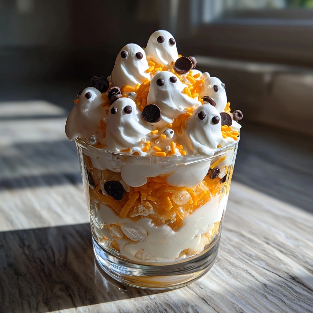 Create Hauntingly Delicious Ghostly Yogurt Parfaits for Halloween Fun!