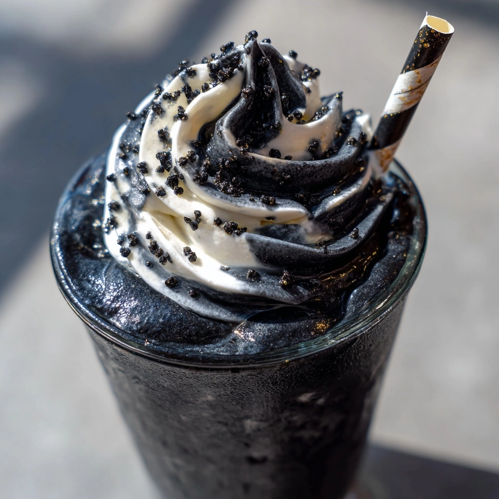 Create a Spooktacular Black Milkshake Recipe for Your Halloween Bash!