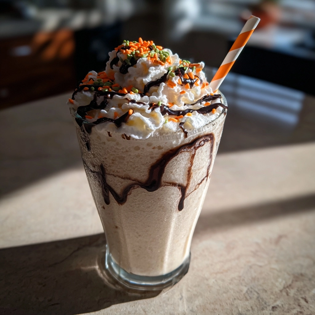 Creepy Coconut Rum Milkshake