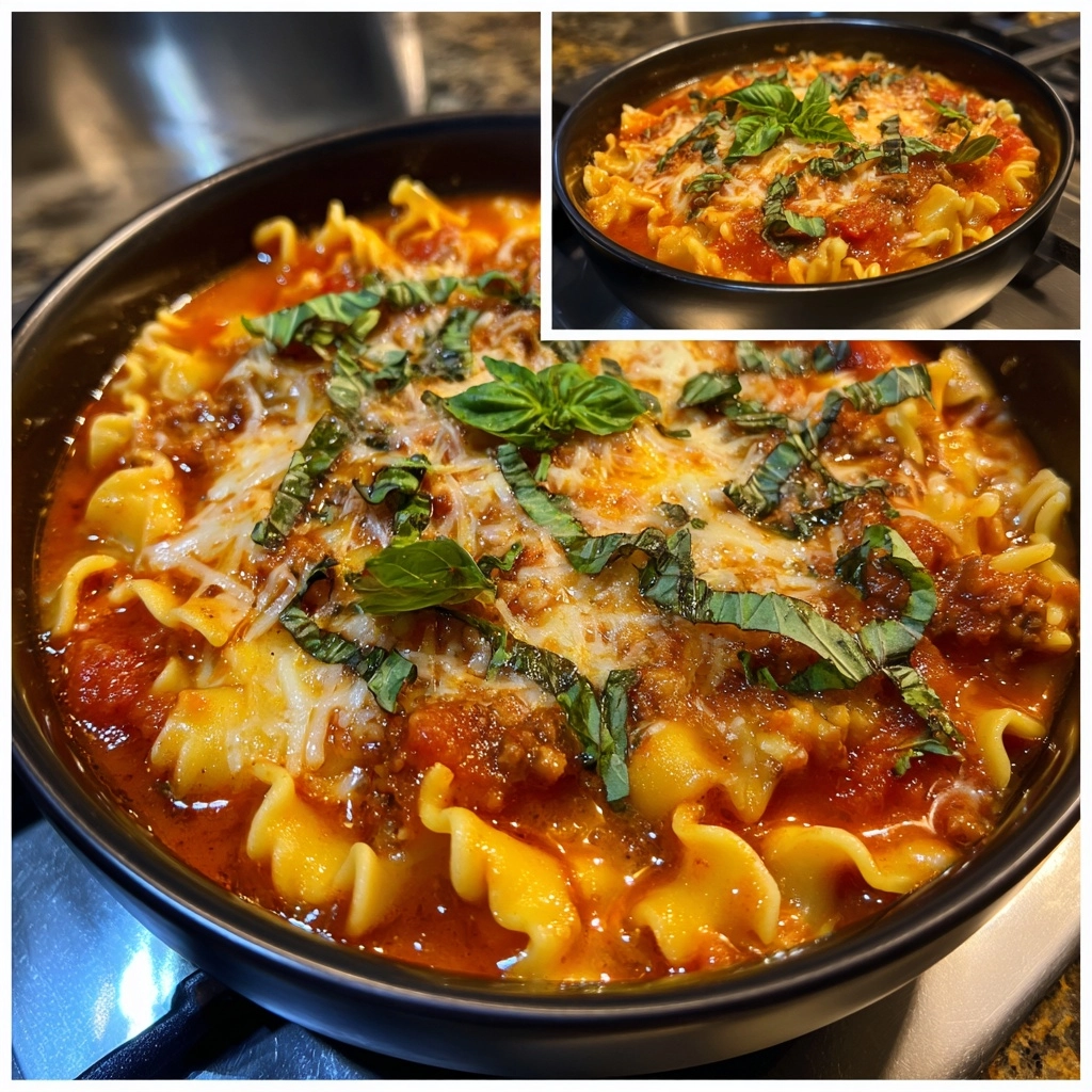 Crockpot Lasagna Soup