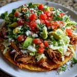 Delicious Rotisserie Chicken Tostadas for a Flavor Fiesta