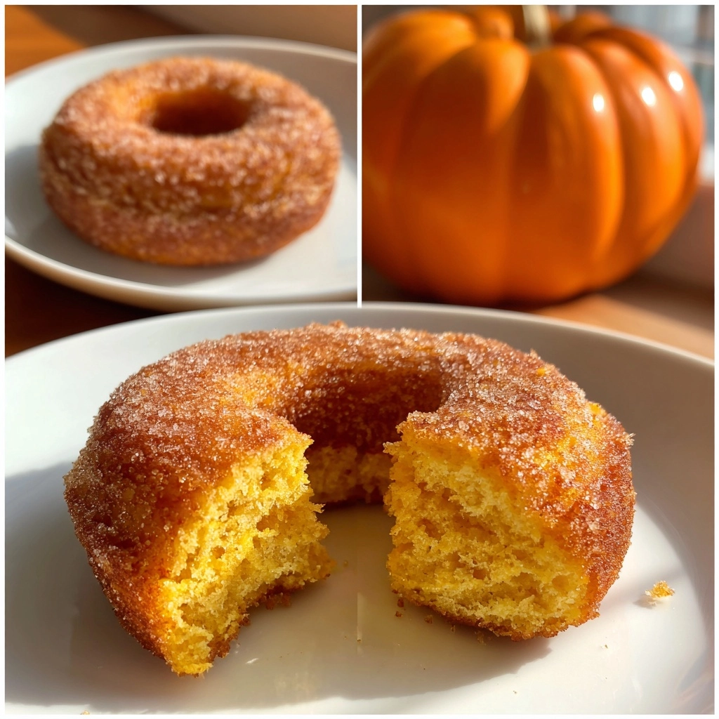 Easy Baked Pumpkin Donuts