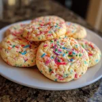 Festive Cake Mix Christmas Cookies