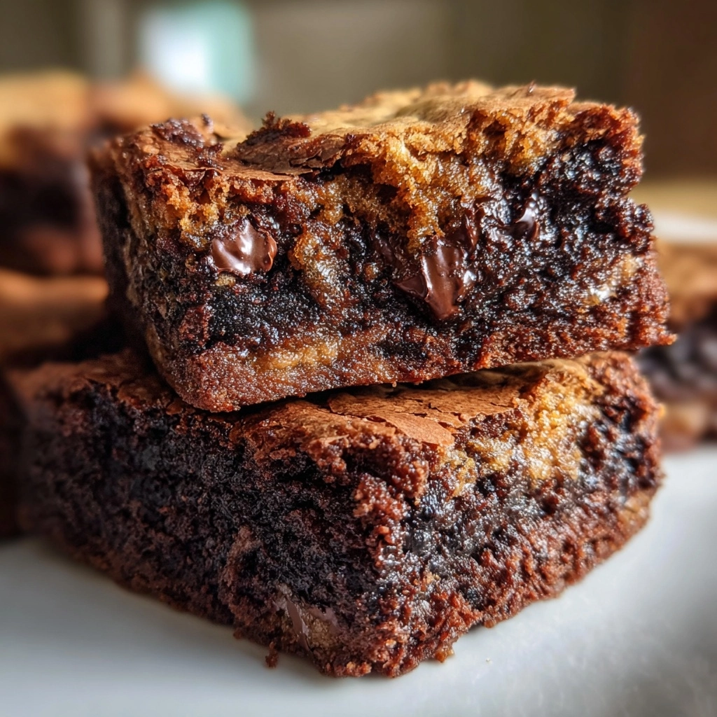 Fudgy Chewy Brookies