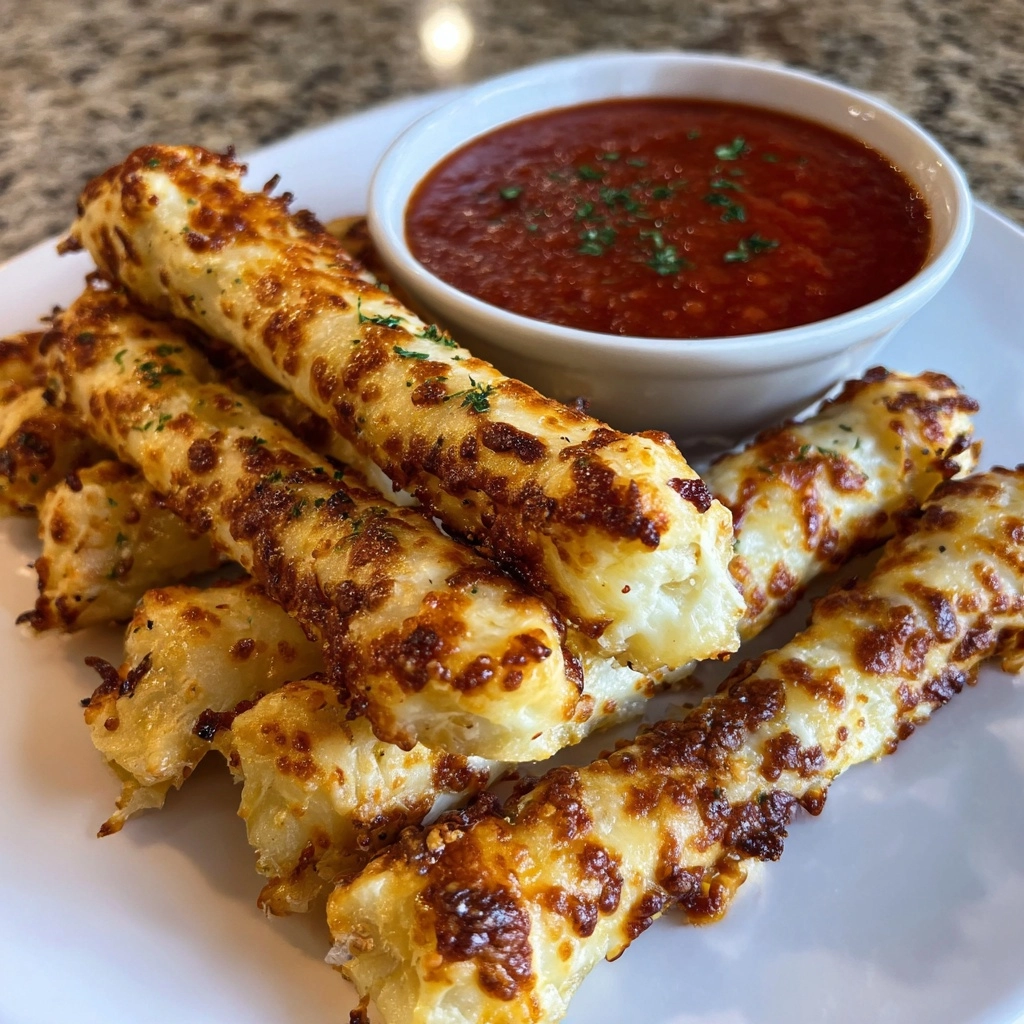 Get Ready for Spooktacular Cheesy Halloween Breadstick Bones with Marinara Blood Dip!