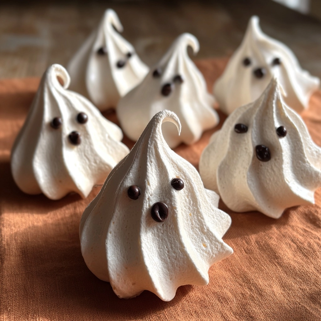 Ghost Meringues (Gluten-Free)