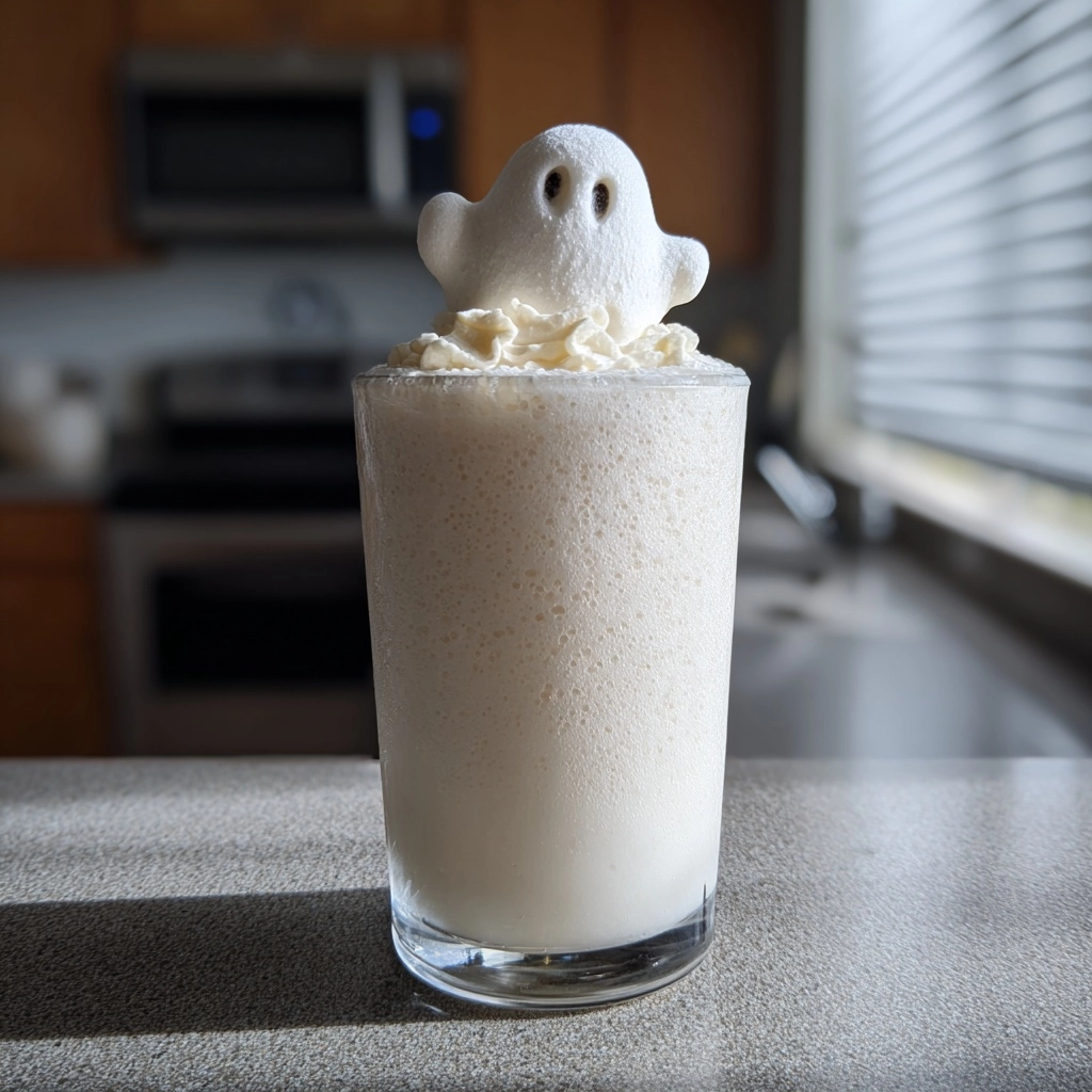 Ghostly Vanilla Milkshake