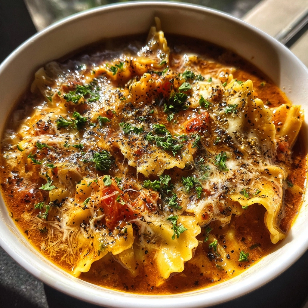 Gluten-Free Lasagna Soup