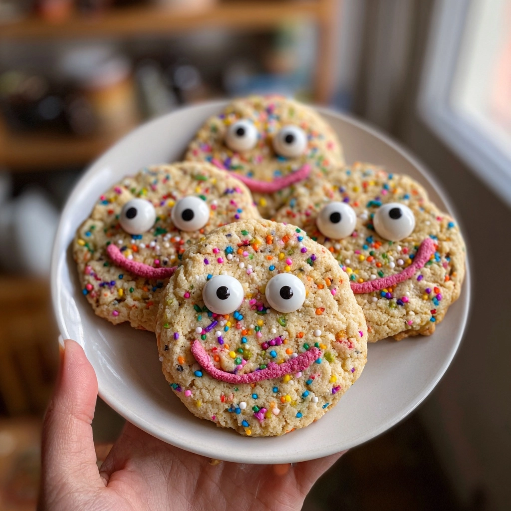 Googly-Eyed Monster Cookies