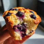 Greek Yogurt Blueberry Muffins