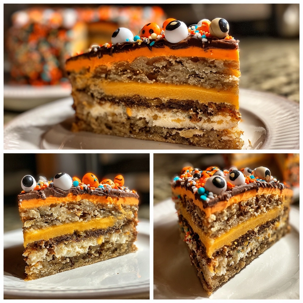 Halloween Cookie Cake