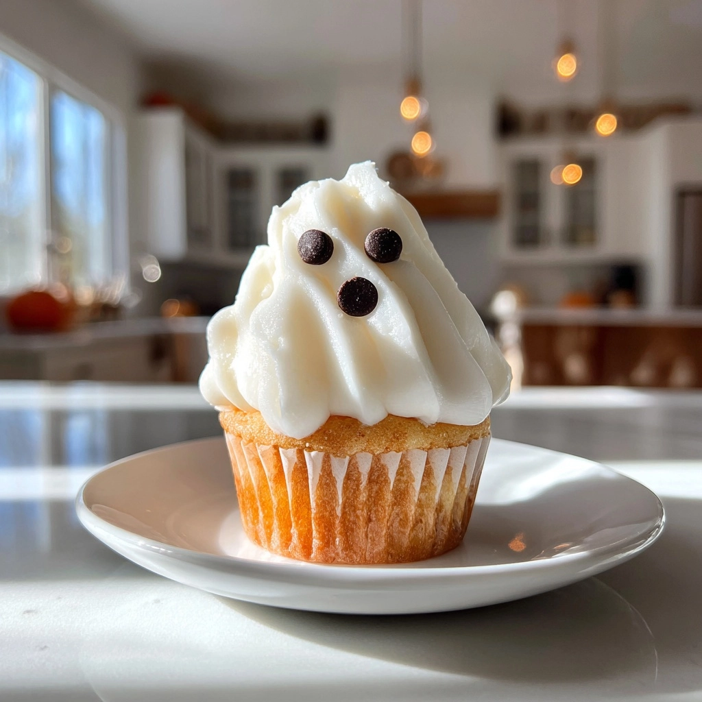 Halloween Ghost Cupcakes