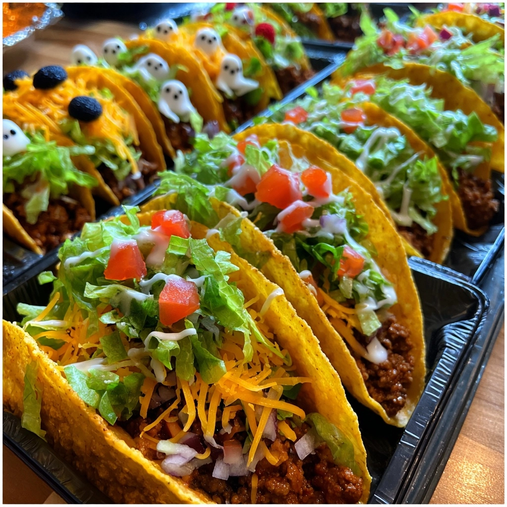 Halloween Walking Taco Bar!