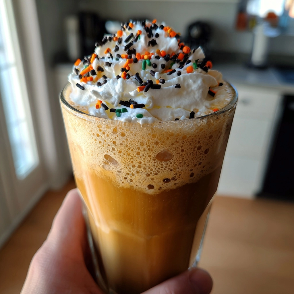 Haunted Irish Cream Coffee Milkshake