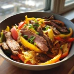 High-Protein Steak Fajita Bowl (Low Carb)