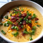 Indulge in Creamy Loaded Baked Potato Soup Recipe