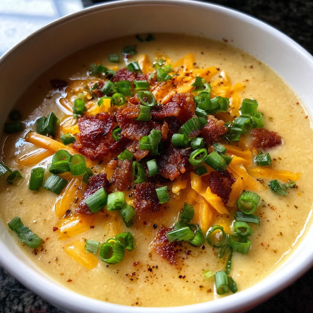 Indulge in Creamy Loaded Baked Potato Soup Recipe