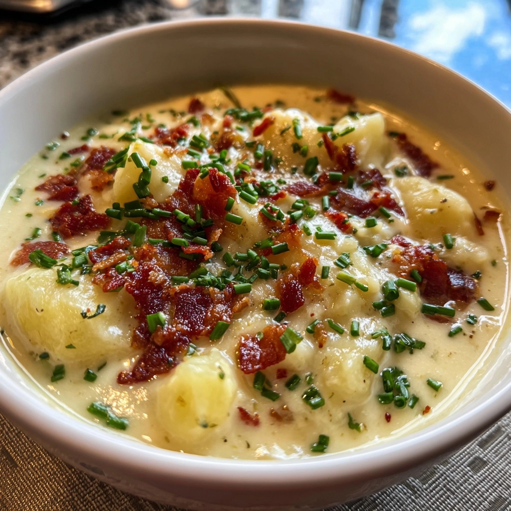 Indulge in Creamy Loaded Potato Soup Bliss Today
