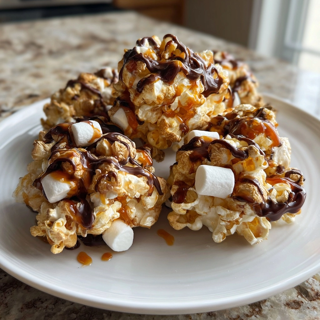Indulge in Decadent S'mores Popcorn Balls – Your New Favorite Treat!