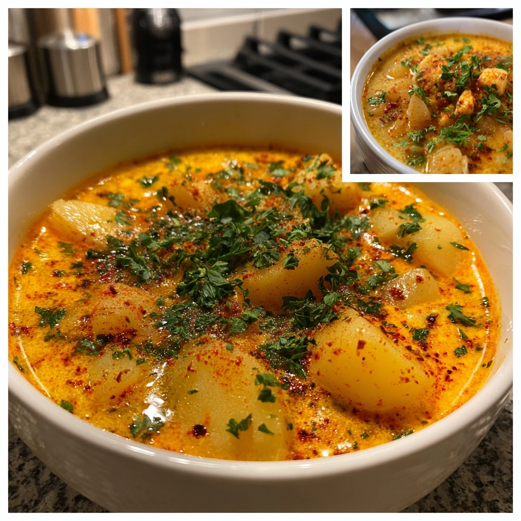 Instant Pot Cajun Potato Soup