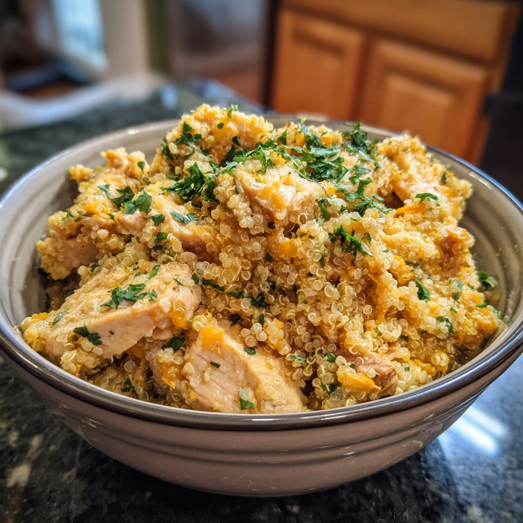 Irresistible Cheesy Chicken Quinoa Recipe for Comfort Food Lovers